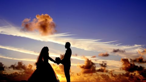Casamento ao ar livre