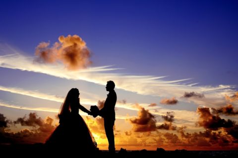 Casamento ao ar livre