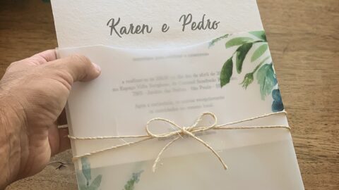 Convites de Casamento: uma Primeira Impressão Inesquecível
