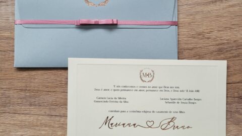 Convites rústicos para casamento: a escolha do modelo ideal