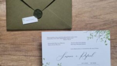 Plante Esta Ideia: O Convite de Papel Semente e a Ascensão do Casamento Sustentável
