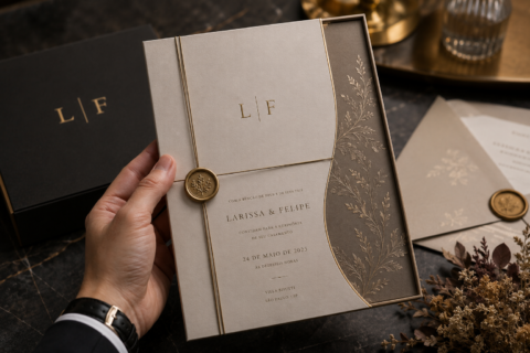 Convite de Casamento Personalizado ou Pronto: Qual Opção Realmente Valoriza o Seu Evento?