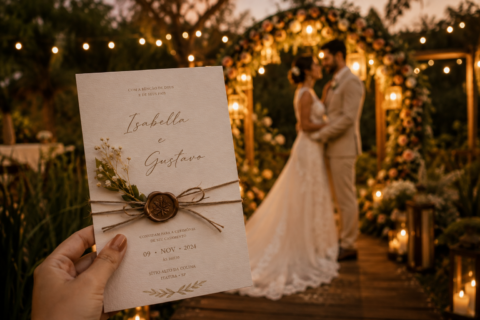 Convite de Casamento para Casamento em Sítio: Como Combinar o Convite com a Decoração