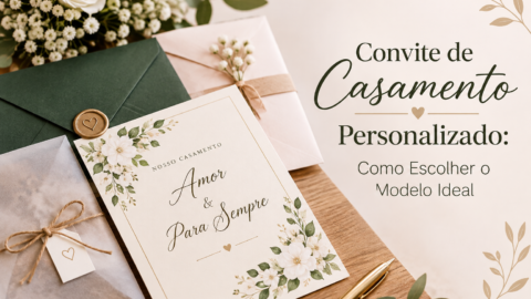 Convite de Casamento Personalizado: Como Escolher o Modelo Ideal